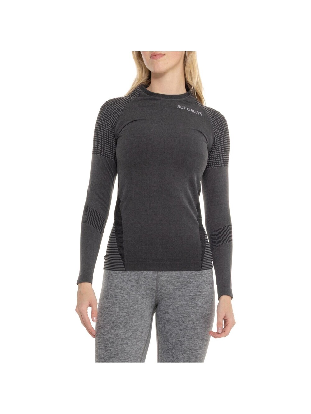 Womens Hot Chillys 3DKnit Base Layer Top UPF 30 Size Small New in Box $80 MSRP